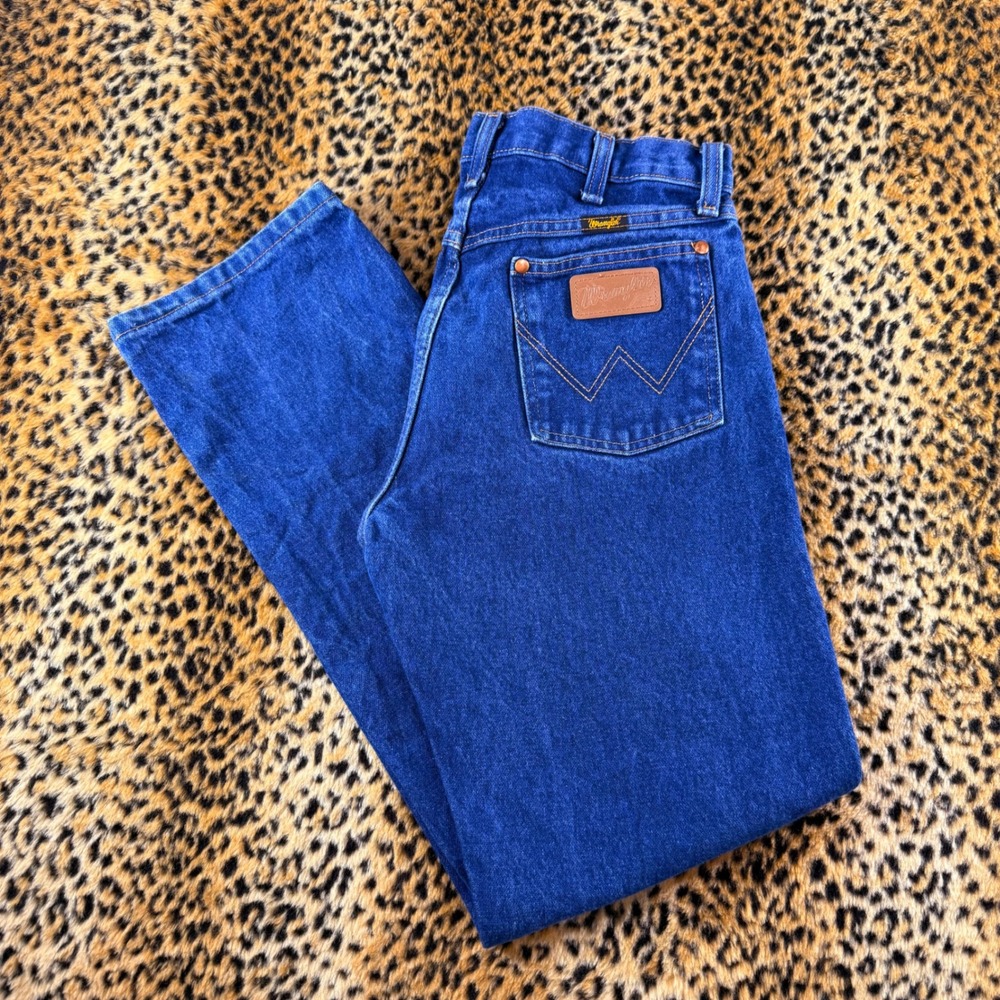 Vintage Wrangler Cowboy Cut 1013MWZPW Blue Jeans Size 31x32